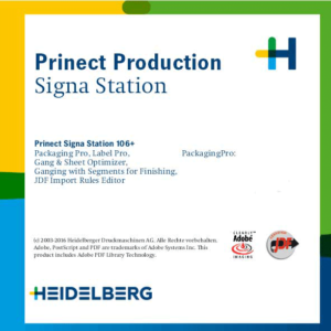 Prinect Signa Station Packaging Pro 2017